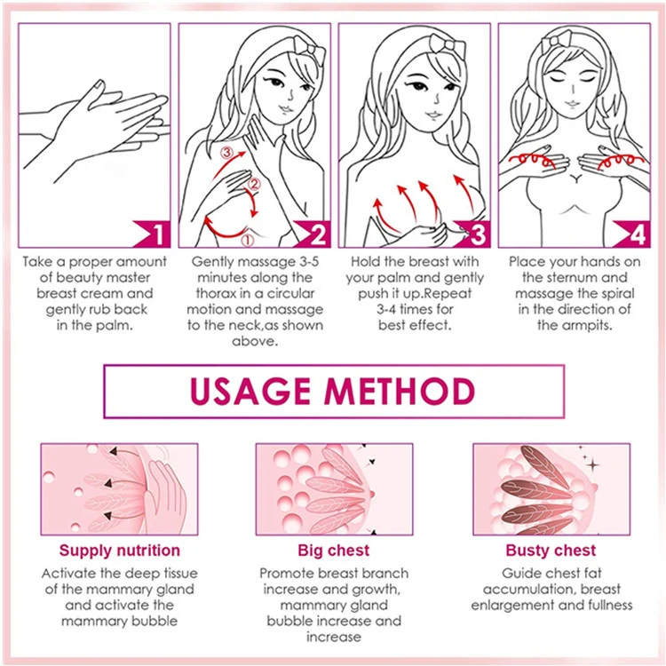 Cosmetics Factory Best Breast Enlargement Lifting Cream for Women