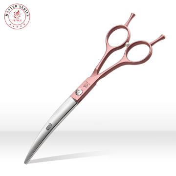 Fenice 6.5 inch Left-Hand 30° Curve Pet Grooming Scissors