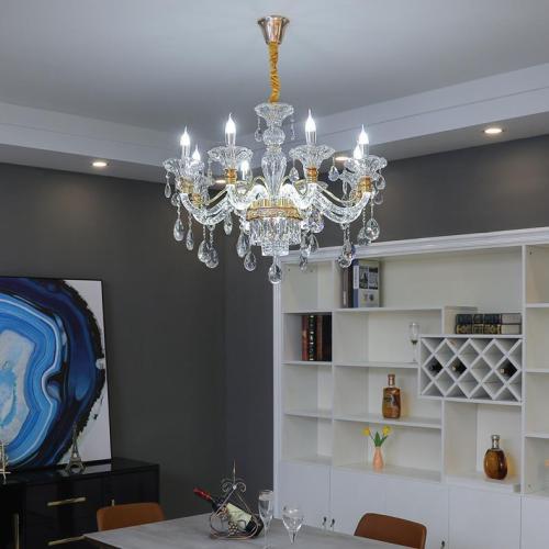 LEDER Crystal Pendant Lamps For Bedroom