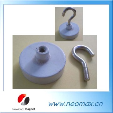 Cup holder magnet with interior screw customized magnet