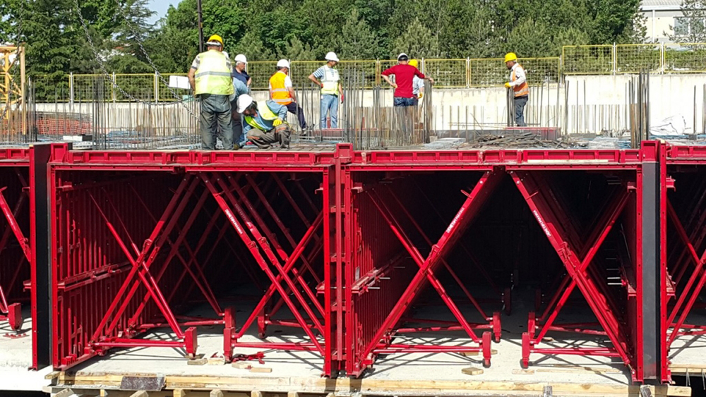 Encofrado de estructura de túnel simple estándar personalizado de longitud