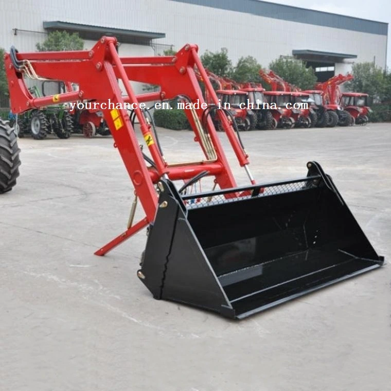 Congo Hot Sale Tz10d 70-100HP 4WD Wheel Farm Tractor Quick Hitch Front End Loader with ISO Ce Certificate