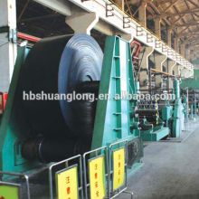 high efficiency heavy duty belt conveyor system rubber conveyor belt plant