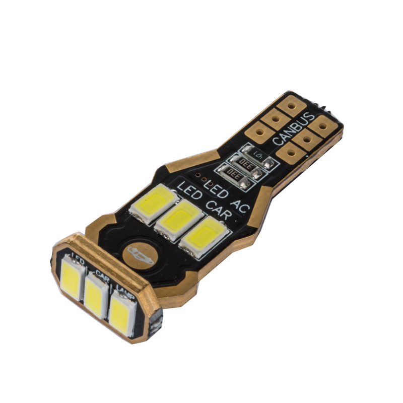 汽车 LED 灯 T15 T16 921 194 白色 12V 吸顶灯更换灯泡