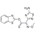 (S) -2-Benzotiazolil (Z) -2- (5-amino-1,2,4-tiadiazol-3-il) -2-metoximinotioacetato CAS 89604-91-1