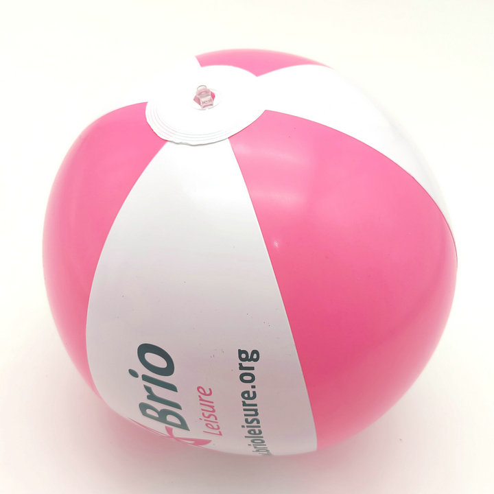 Летний надувной красочный 3-х панельный пляжный мяч