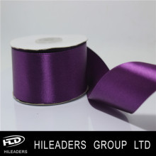 2 Inch Decorative Porple Color Single Face Satin Ribbon