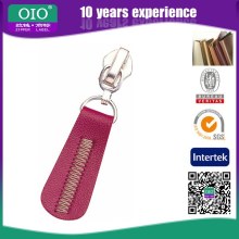 OIO Garment Custom Leather Zipper Puller In Zipper