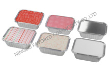 Printed paper board lids