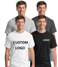 OEM DTG Printed T-Shirts for Men - Plus Size Oversized Plain Shirts