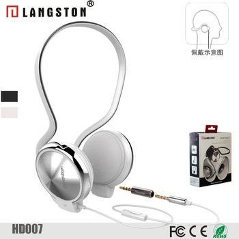 2017 Hook Headphones New Mould PC Headphones with Mic Can OEM Customer LOGO
