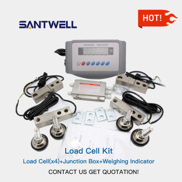floor scale set load cell weighing indicator
