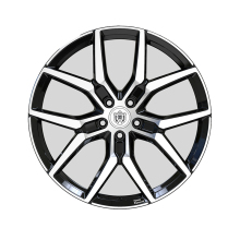 Gloss Black Forged Monoblock Aluminium Alloy Wheels for Volvo S60