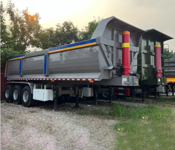 U-Shaped Dump Semi Trailer
