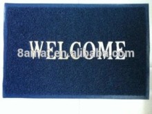 plastic welcome floor mat