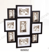 Wooden Mat Collage Photo Frame
