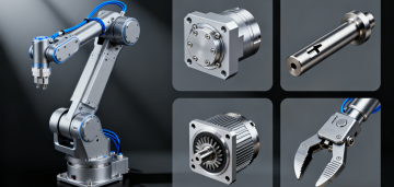 Custom Robotic Arm Metal Parts