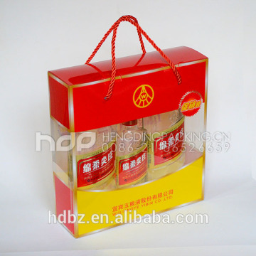 folding large clear plastic pvc box