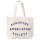 Ultra clube liberty bags canvas tote bag
