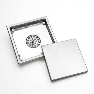 AMAXO Bathroom Accessories Square Deodorization Floor Drain