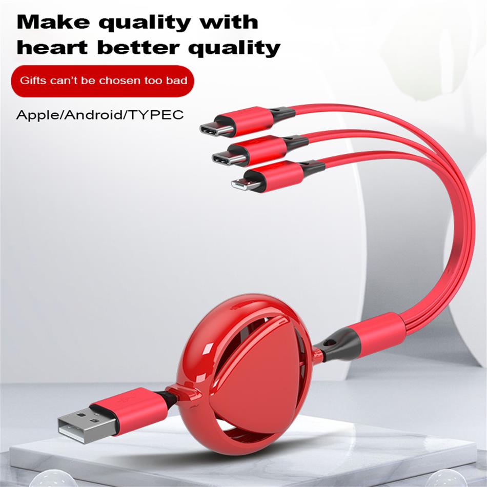 3 in 1 fast charging cable