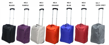 Collapsible foldable trolley carry-on soft luggage