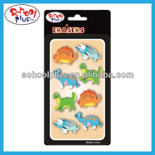Fancy animal shape cool rubber eraser as promotional gifts
