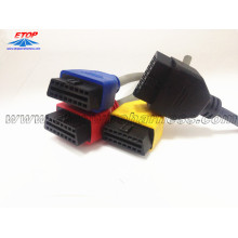 Custom Molded Automotive OBD Lalaki Connector