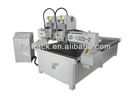 2013 double spindle cnc wood engraving machine JCM1325-2