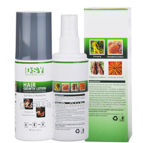 manufacturer hair growth spray DSY 100ml natural hair loss treatment