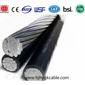 1000v aluminum conductor pvc insulation black abc cable electrical cables