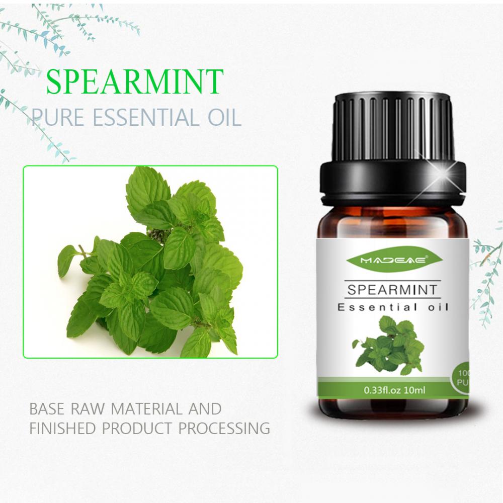 Private Label Pure top grade Spearmint Essential Oil