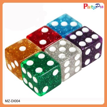 2015 New Product Promotion Metal Dice Letter Dice Beads Bulk Dice Wholesale