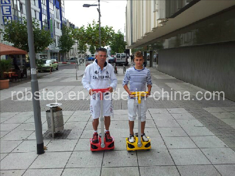 Two Wheel Green Travel Transporter, Mini Type Small Size Electric Scooters