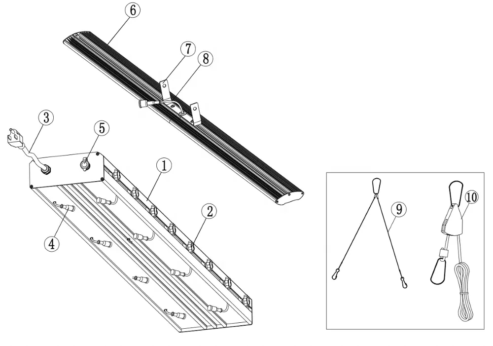 LED Grow Light Bars