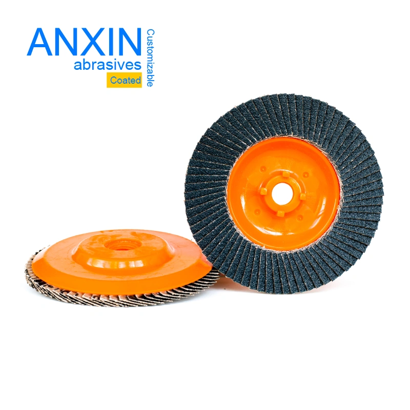 Ceramic Flap Disc with M16 Nylon Backing for Sharp Grinding