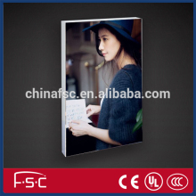 NEW fabric frameless LED textile backlit light box advertising