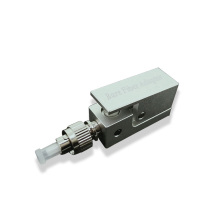 FC Metal Square Silver Bare Fiber Adapter with SMA for OTDR Testing
