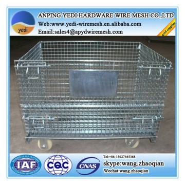 heavy duty storage container with casters