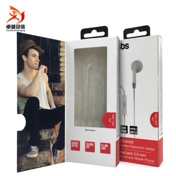 Wholesale Electronics Packaging: Earphone Boxes with Magnetic Lid