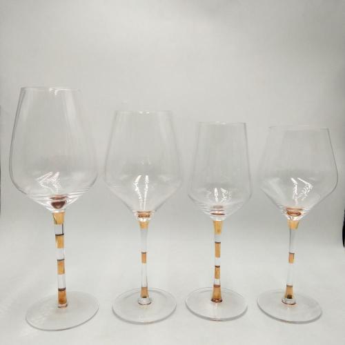 transparent glass red wine cup champagne flute