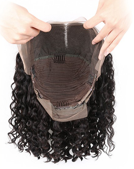 Kinky Curly 13*4 Lace Frontal Remy Peruvian Wigs For Women Lace Frontal Human Hair Wigs Kinky Curl Wigs