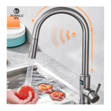 Sensing Touch Thermostatic Stretchable Faucets & Mixers