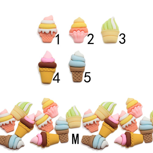Cute  Resin Ice-lolly Flatback Cabochons Scrapbooking Diy  Embellishments For Phone Case Decor