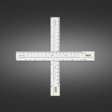 Custom Disposable Wound Measuring Ruler