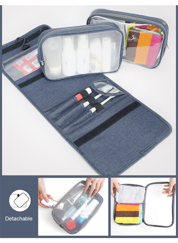 Hochwertige Materialien, starke Nähte und viel Liebe zum Detail geben unserem Toilettenartikel-Organisator die Haltbarkeit, um unzählige Reisen zu überstehen. High-quality materials, strong stitching & great attention to detail gives our toiletries organizer the durability to last through countless trips.