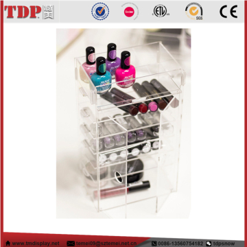 Makeup Cosmetic Nail Eyeshadow Eyebrow Storage Acrylic Clear Lipstick Organizer