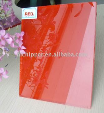 Colored Coated Glass