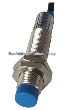 M12 Capacitive Proximity Sensor Switch PNP Or NPN Output 3 Wires DC12-24V (IBEST)