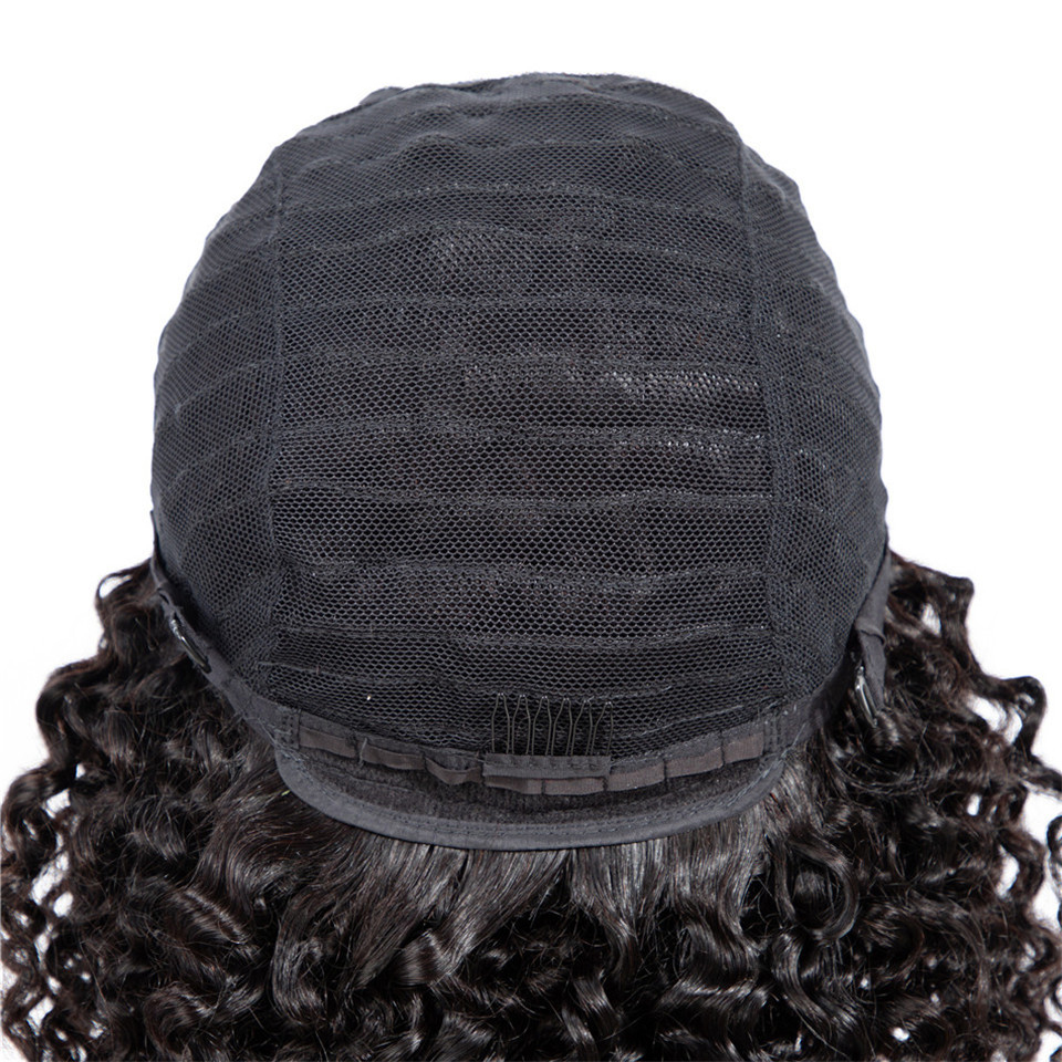High Quality and Cheap Price Wigs Front Lace Human Hair For Black Women, Mink Virgin Indian Hair Kinky Curly Hair Wigs